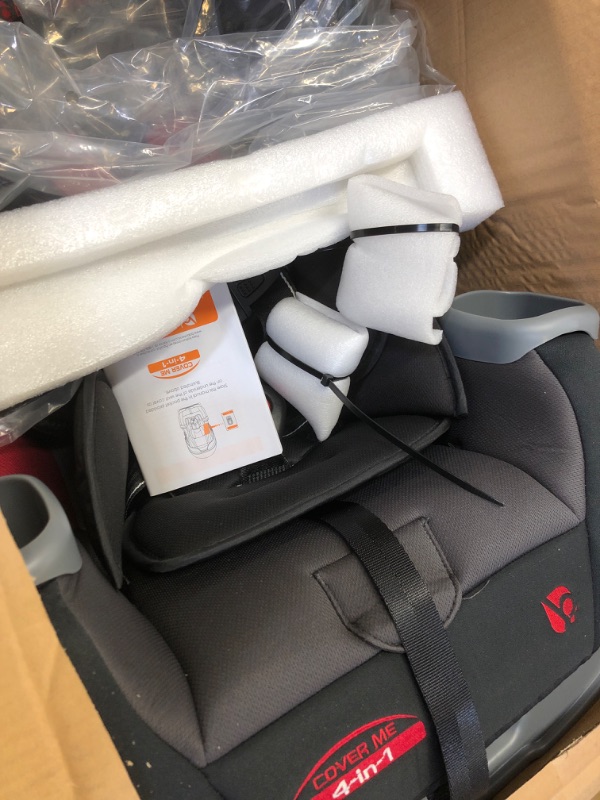 Photo 3 of Baby Trend® Cover Me™ 4-in-1 Convertible Car Seat in Scooter