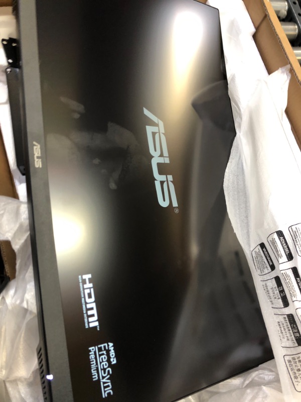 Photo 2 of ASUS TUF Gaming 27" 16:9 Curved 165 Hz FreeSync QHD VA Gaming Monitor
NO POWER CORD 