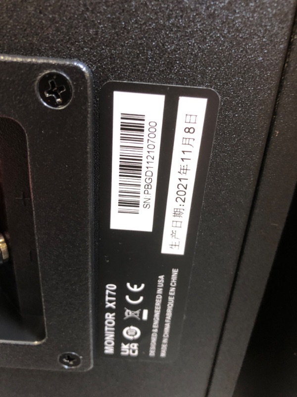 Photo 1 of Polk Monitor XT70 Large Tower Speaker - Hi-Res Audio Certified, Dolby Atmos & DTS:X Compatible, 1" Tweeter, (2) 6.5" Dynamically Balanced Woofers, (2) 8" Passive Radiators, (Single, Midnight Black)
