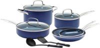 Photo 1 of 
Blue Diamond
Blue Diamond - 10-Piece Ceramic Non-Stick Cookware Set - Blue