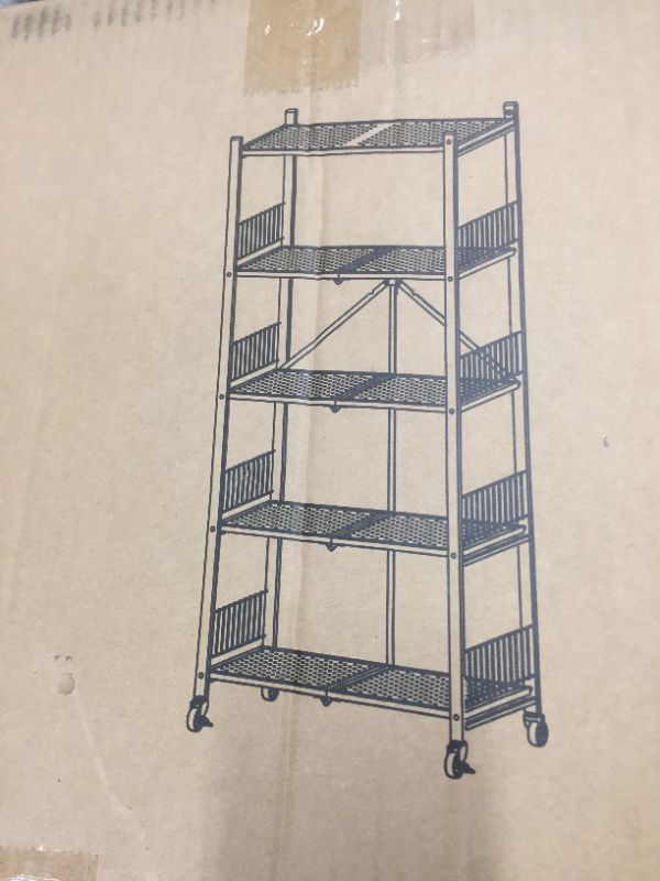 Photo 1 of 5 TIER METAL SHELF GN100511