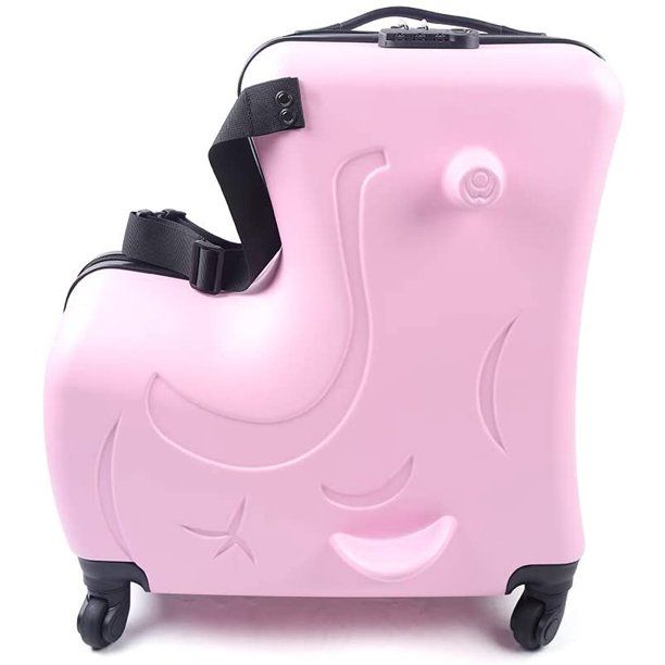 Photo 1 of 20" Ride Trolley Case Luggage Spinner Suitcase w/Wheels ABS+PC 18.5"x9.44"x22"
