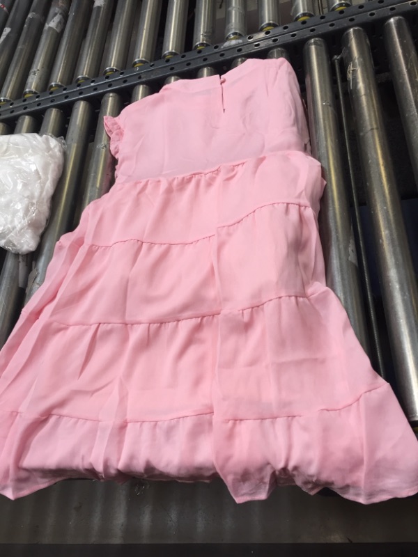 Photo 1 of LAYERED PINK DRESS MEDIUM 