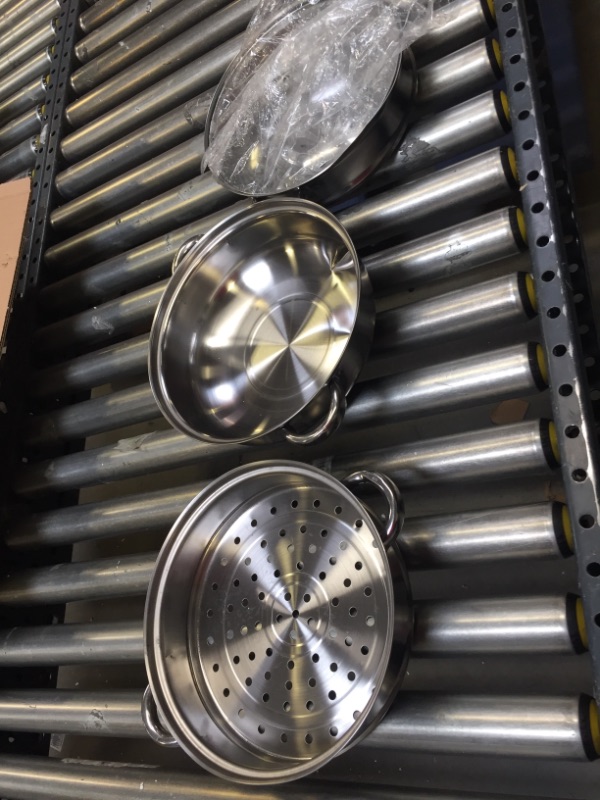 Photo 1 of 3 TIER STAINLESS STEEL COOKWARE