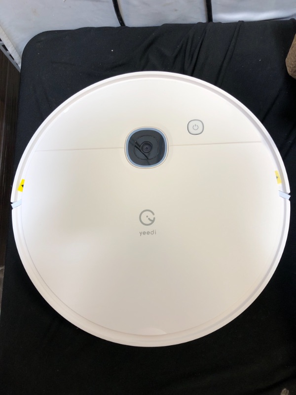 Photo 1 of yeedi vac max Robot Vacuum and Mop, 3000Pa Suction Power, Carpet Detection,Visual Mapping and Navigation, Editable Home Map,Virtual Boundary, 200mins Runtime, Self-Empty Station Compatible
