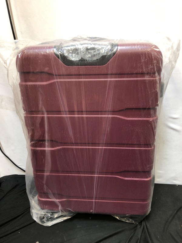 Photo 3 of Coolife Luggage Expandable(only 28") Suitcase PC+ABS Spinner Built-In TSA lock 20in 24in 28in Carry on
