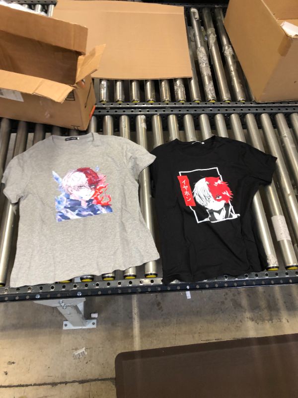 Photo 1 of 2pc  My Hero Academia - SHoto Todoroki Shirts - XL 