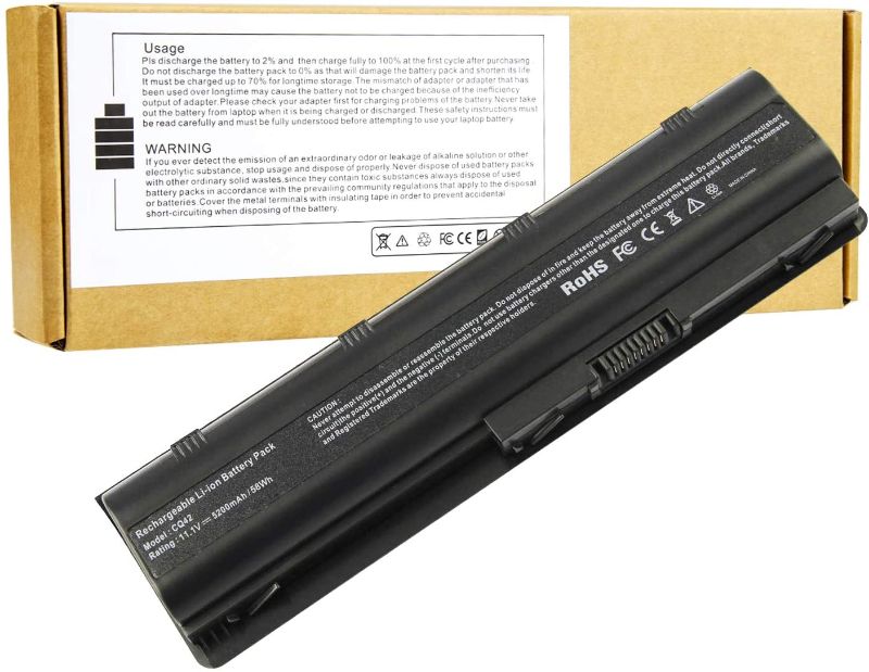 Photo 1 of  Laptop Battery for HP 586006-361 586006-321 593553-001 CBD-CQ42-6 CBDCQ426 COMPAQ Presaio CQ32 CQ42 CQ62 CQ72 Series
