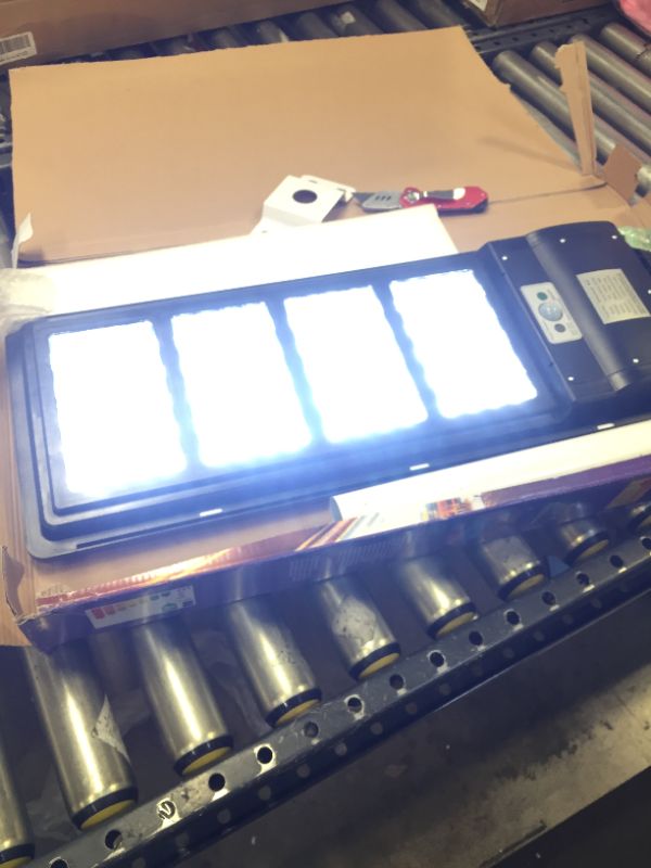 Photo 1 of 200W Led Solar Street Lights Outdoor,360 PCS LED High Lumes Solar Powered Street Lamp Outdoor,20000mah Battery ,PIR Motion Sensor,6000K,Dusk to Dawn Security Led Post Street Light