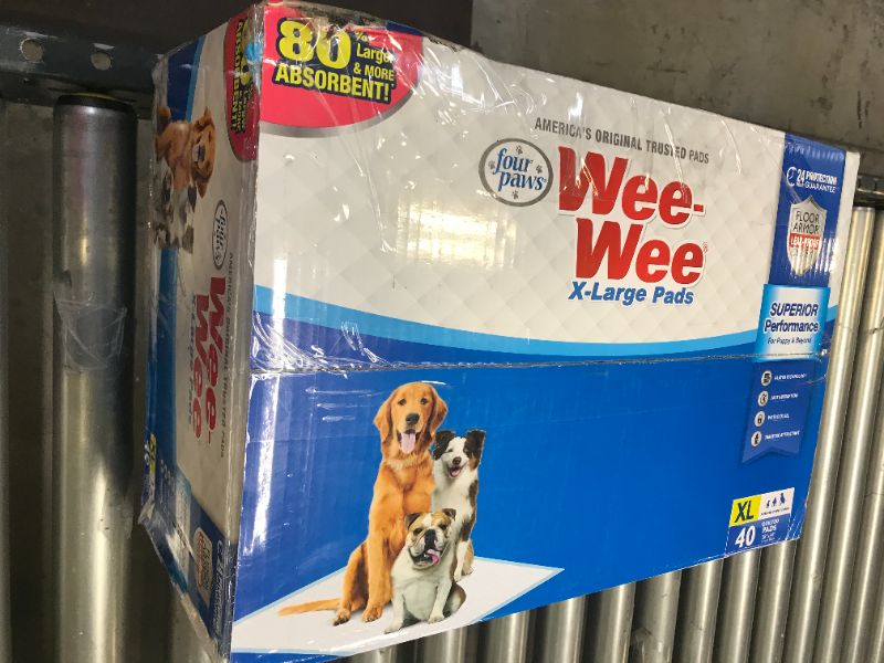 Photo 2 of Four Paws X-Large Wee Wee Pads - 40 Pack