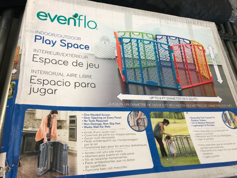 Photo 2 of Evenflo 23012156 Versatile Play Space Multi Color