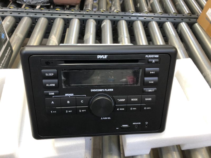 Photo 3 of Pyle PLRVST400 RV Wall Mounted LCD Display Audio Video Multifunctional Digital Receiver System with Bluetooth Capability and Remote Control Included