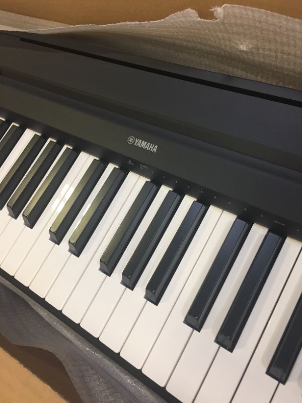 Photo 1 of YAMAHA P71 88-Key Weighted Action Digital Piano with Sustain Pedal and Power Supply (Amazon-Exclusive)
