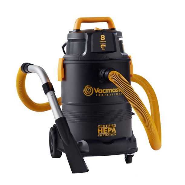 Photo 1 of Vacmaster VK811PH 8 Gallon Industrial HEPA Wet/Dry Vacuum with 2-Stage Motor