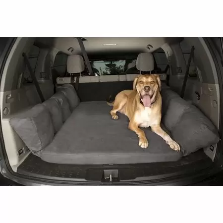 Photo 1 of Backseat Barker: SUV Edition (Orthopedic Shock-Absorbing Big Barker Dog Bed for Back of Sport Utility Vehicles) Medium (55X25X3)
