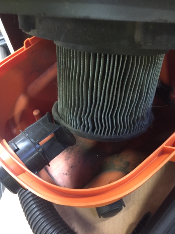 Photo 1 of Ridgid WD4070 4 Gallon Portable Vacuum