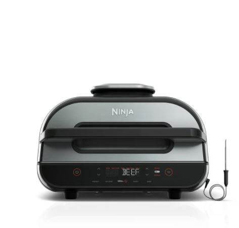 Photo 1 of Ninja® Foodi™ Smart XL 4-in-1 Indoor Grill with 4-qt Air Fryer, Roast, and Bake, FG550
