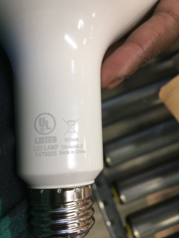 Photo 2 of 75-Watt Equivalent BR40 Dimmable ENERGY STAR LED Light Bulb Daylight 5000K (2-Pack, 4PACK---8 LIGHTS IN TOTAL)
