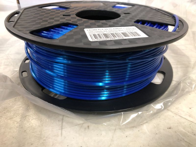 Photo 1 of 2.85mm pla 3d filament (blue)