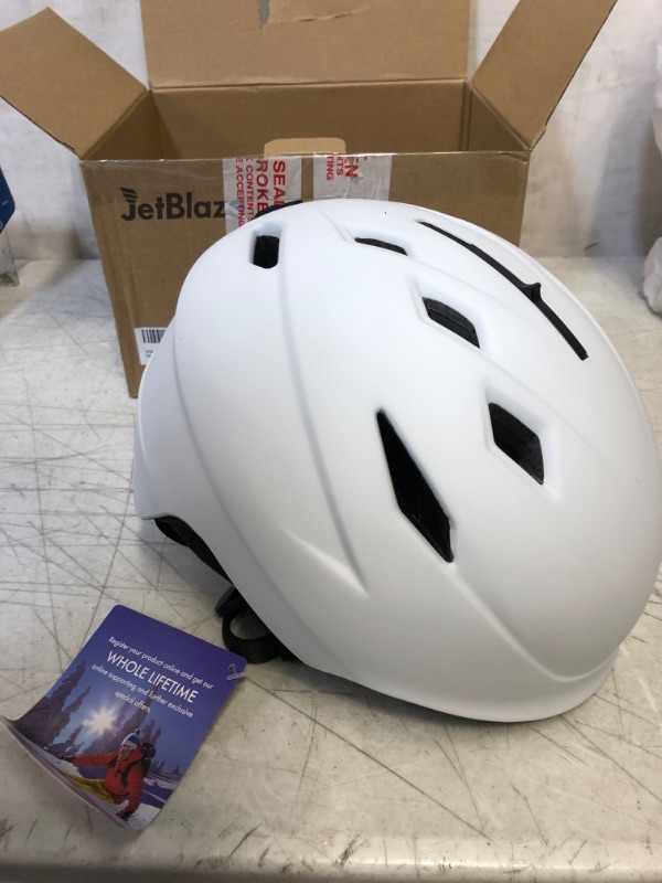 Photo 2 of JetBlaze Ski Helmet, Snow Sports Helmet, Snowboard Helmet for Men Women Youth medium
