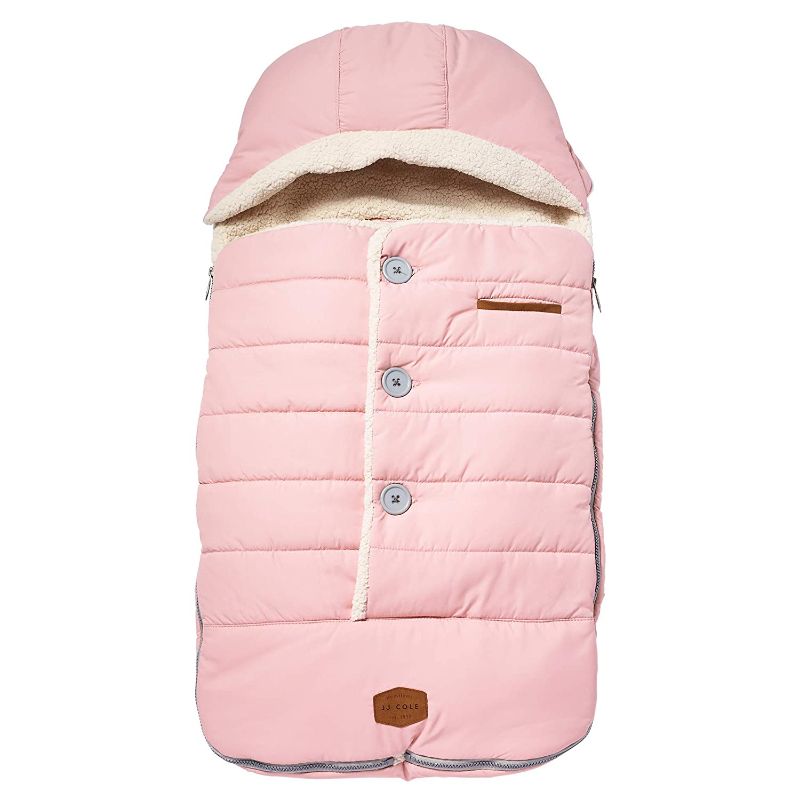 Photo 1 of JJ Cole Bundleme - Urban, Toddler Bunting Bag, Winter Protection for Baby Car Seats and Strollers, Blush Pink
