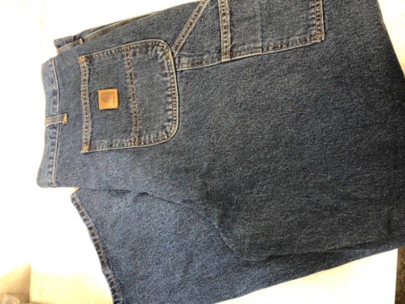 Photo 1 of jeans mens carhartt size 40 x 30 