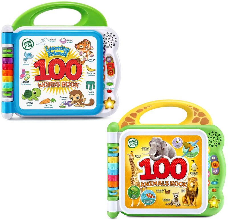 Photo 1 of LeapFrog 100 Words and 100 Animals Book Set (Frustration Free Packaging)
