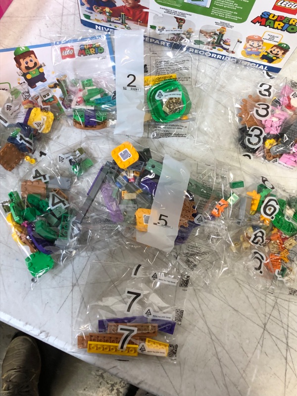 Photo 2 of LEGO Super Mario Adventures with Luigi Starter Course 71387 Building Kit; Collectible Toy Playset for Creative Kids, New 2021 (280 Pieces)
