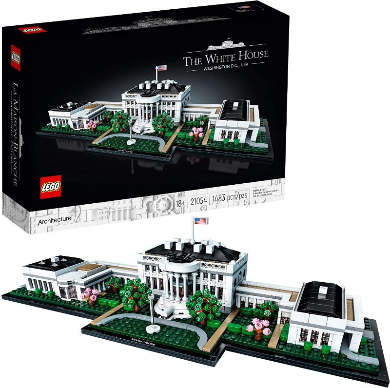 Photo 1 of LEGO Architecture Collection: The White House 21054 Model Building Kit, Creative Building Set for Adults, A Revitalizing DIY Project and Great Gift for Any Hobbyists (1,483 Pieces)

