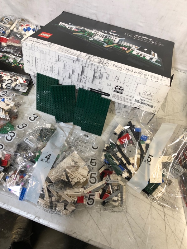 Photo 1 of LEGO Architecture Collection: The White House 21054 Model Building Kit, Creative Building Set for Adults, A Revitalizing DIY Project and Great Gift for Any Hobbyists (1,483 Pieces)
