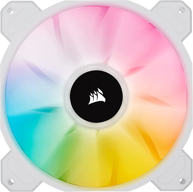 Photo 3 of CORSAIR iCUE SP140 RGB Elite Performance 140mm White PWM Single Fan
