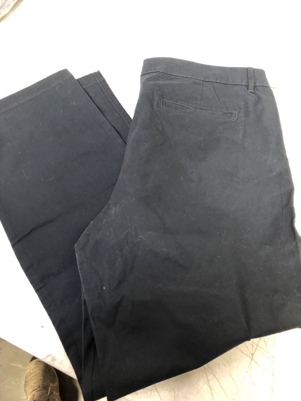 Photo 1 of amazon essentials size 18 black pants 