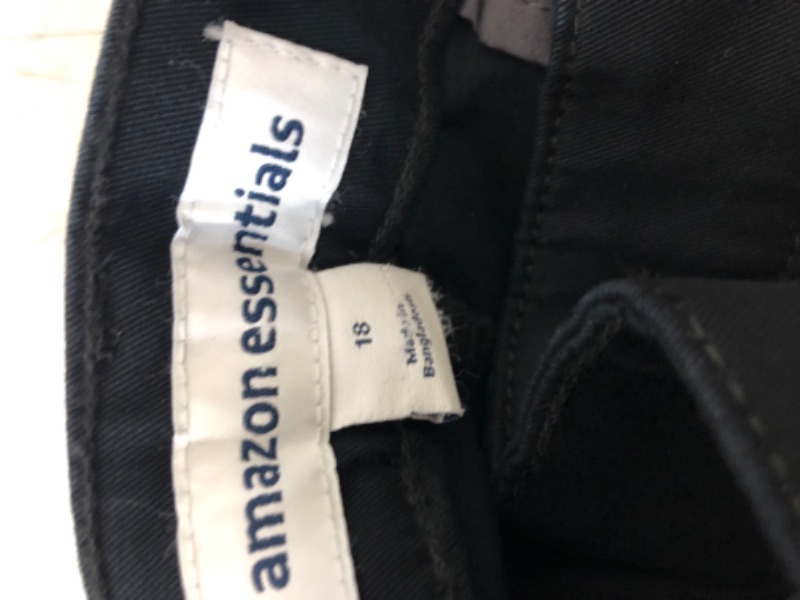 Photo 2 of amazon essentials size 18 black pants 