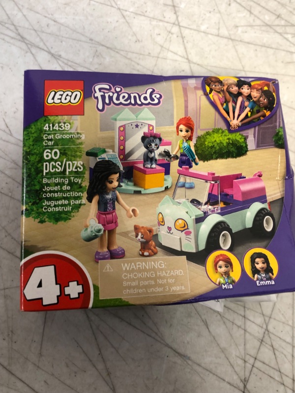 Photo 2 of LEGO Friends Cat Grooming Car 41439 Building Kit; Collectible Toy That Makes a Great Holiday or Birthday Gift Idea, New 2021 (60 Pieces)
