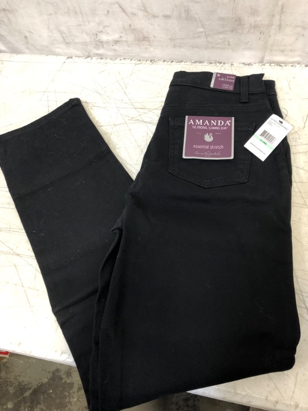 Photo 2 of Gloria Vanderbilt Women's Amanda Classic Tapered Slimming Jean size 8 long 
