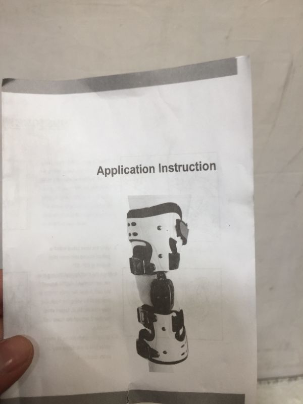 Photo 1 of Osteoarthritis Unloader Adjustable ROM Stabilizing Knee Brace L1851/L1843 Protection and Recovery from Load Reduction Arthritis Cartilage Repair Joint