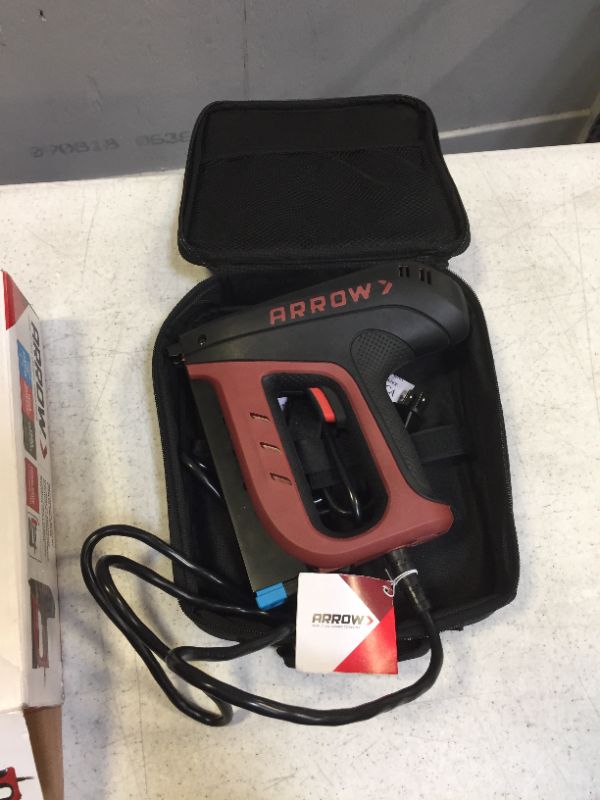 Photo 2 of 6 in. Electric Stapler and Brad Nailer