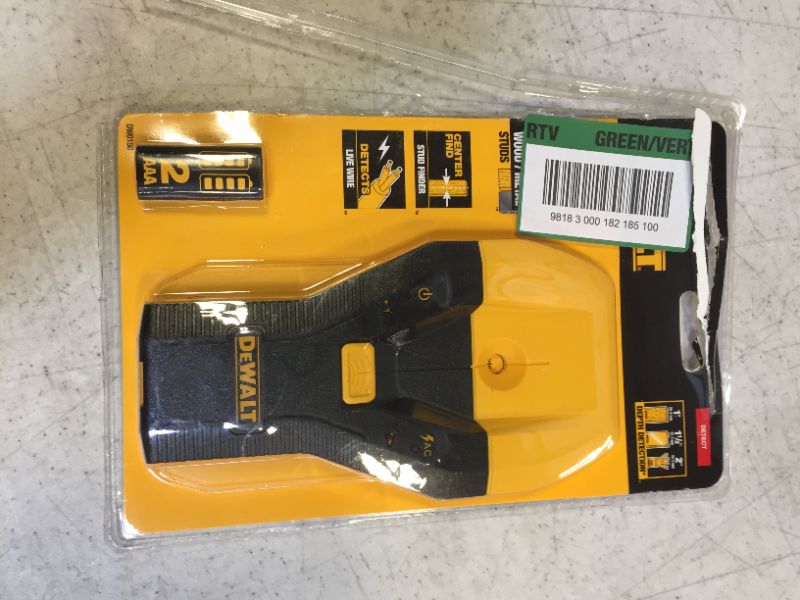 Photo 1 of Dewalt 1-1/2 in. Stud Finder