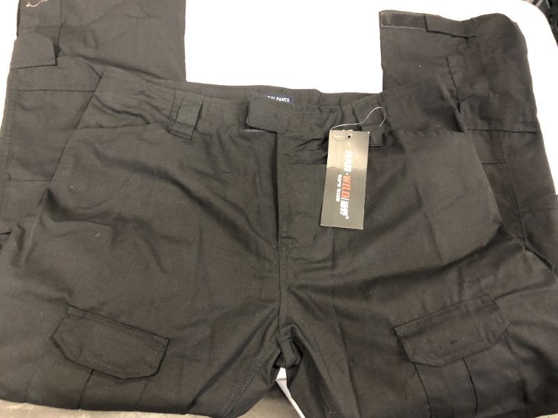 Photo 1 of Generic Brand Black  Men's Pants with Double Pockets on the Side ---Chinese size 40