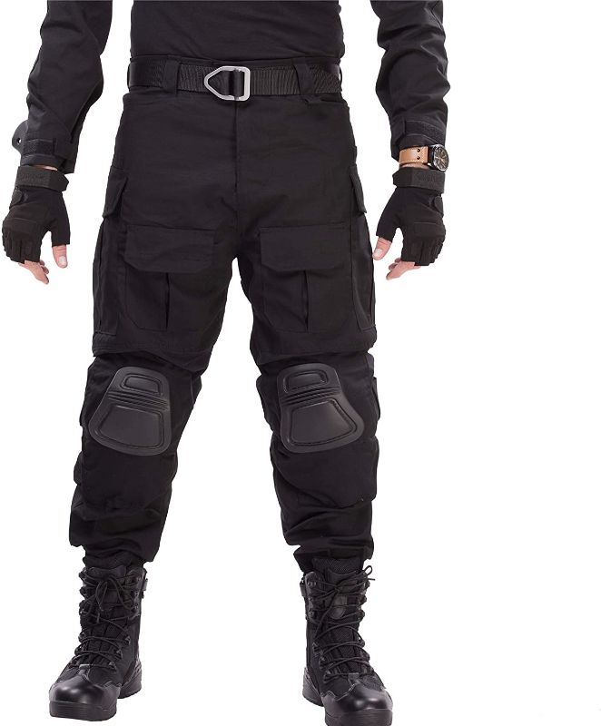 Photo 1 of Harglesman Men's Tactical Military Combat Pants with removable Knee Pads  --Size XL