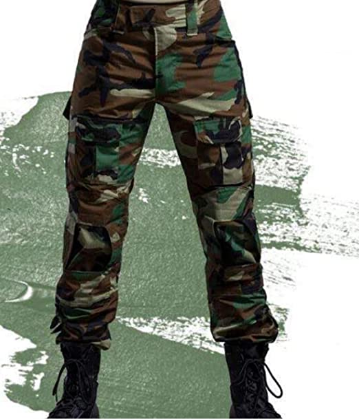 Photo 1 of Harglesman Men's Tactical Military Combat Pants with removable Knee Pads  --Size XL