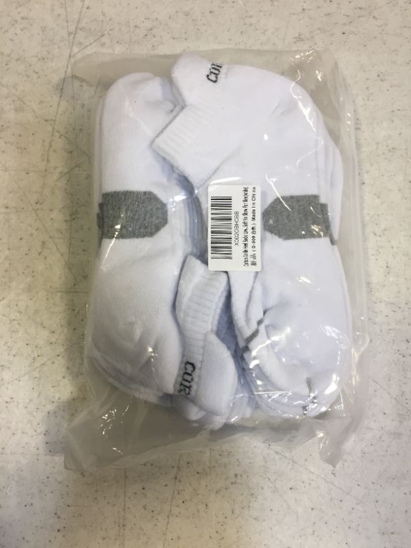 Photo 2 of CORLAP ANKLE ATHLETIC RUNNIN SOCKS WITH CUSHIONED 6 PCK WHITE
MEDIUM