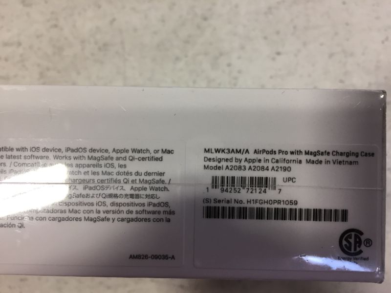 Photo 3 of Apple AirPods Pro  +++FACTORY SEALED