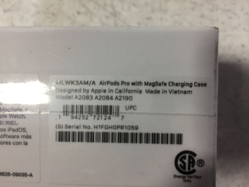 Photo 7 of Apple AirPods Pro  +++FACTORY SEALED