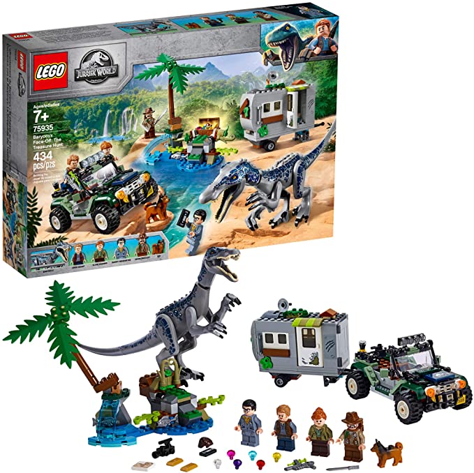 Photo 1 of LEGO Jurassic World Baryonyx Face Off: The Treasure Hunt 75935 Building Kit (434 Pieces)