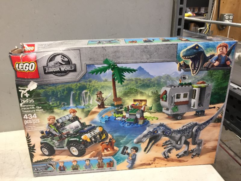 Photo 1 of LEGO Jurassic World Baryonyx Face Off: The Treasure Hunt 75935 Building Kit (434 Pieces)