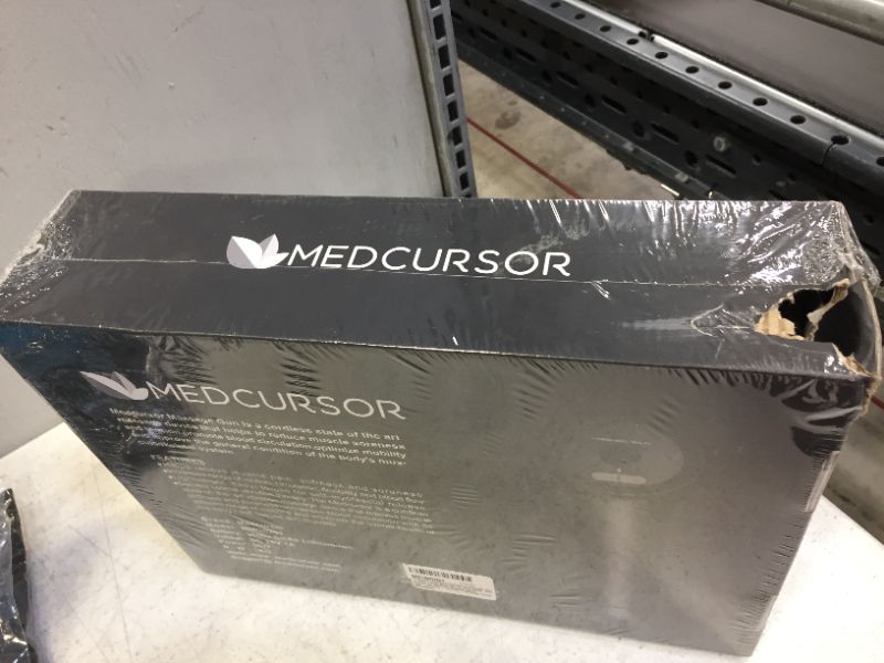 Photo 1 of Medcursor Handheld Percussion Massage Gun - Deep Tissue Massager for Pain Relief, Sore Muscle and Stiffness, Powerful Motor High-Intensity - Includes 6 Massage Heads