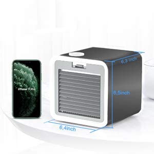 Photo 1 of Air Conditioner Portable Mini Air Cooler, Personal Desktop Cooling Fan for Bedroom Home Office Travel 3 Speeds