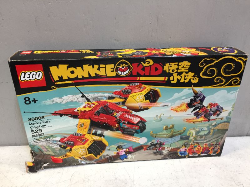 Photo 1 of LEGO Monkie Kid: Monkie Kid’s Cloud Jet (80008) Building Kit 529 Pcs