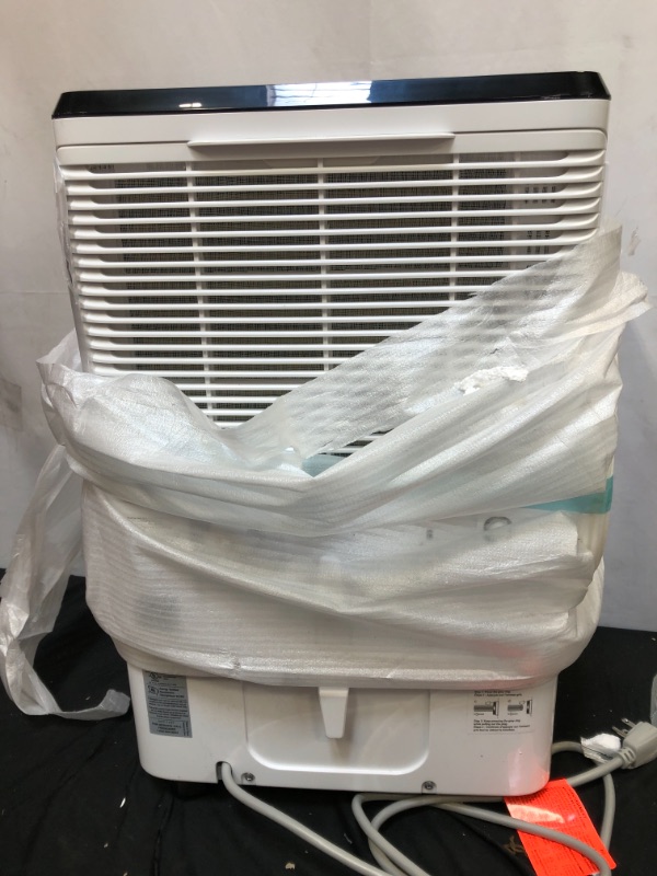 Photo 5 of Frigidaire Dehumidifier, High Humidity 50 Pint Capacity with Built In Pump, in White
